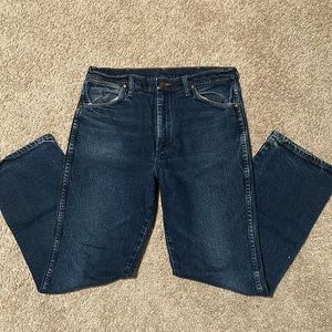 Dark Wash Wrangler Jeans size 34 x 30